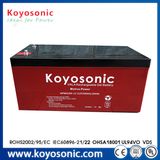 12V 260ah Motive Power Gel Battery for Solar off Grid System