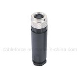 M8 3pin Female Field Wire-Able Assembly Connector