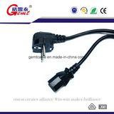 AC Power Cable EU Adapter Cable 3-Prong 2pin Power Cord EU Standard Extension Cord Plug