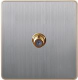 British Standard Stainless Satellite TV Socket