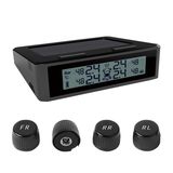 Smart Solar Wireless TPMS USB Charger External Senor Install Outside of The Tire