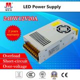 240W Switching Power Supply 12V 20A for LED Lighting