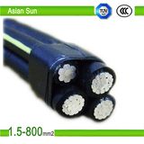 0.6/1kv Al/XLPE ABC Cable with Bare AAAC Neutral Messenger