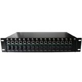 16 Slots 2u Media Converter Rack-Mountable Chassis (MC-RACK-16-2U)