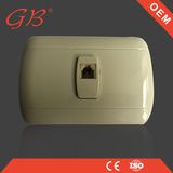 South American Type Tel Socket Electrical Telephone Socket