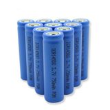 Icr14500 3.6V 750mAh Li-ion Rechargeable Battery for LED etc.