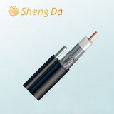 Shielded Satellite Drop Coaxial Rg11 Video and Audio Cable