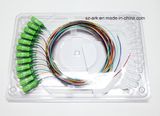 Sc/APC 12 Color Fiber Pigtail Optical Fiber