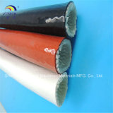 Silicone Rubber Coated Hose Protection Fiberglass Braided Fire Sleeves