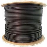 24-Core Singlemode Om2 Single-Armored Double-Jacket Tight-Buffered Indoor/Outdoor Fiber Optical Cable