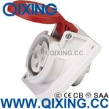 Cee/IEC 16A 400V 4p Industrial Panel Mounted Socket