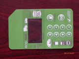 Light Green Pet LED Push Button Membrane Switch / Keyboard Mechanical Switches