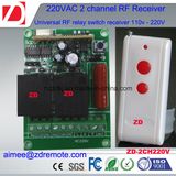 2channel 500m RF Remote Control Switch 220V / 12V/ 24V