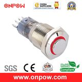 Onpow 16mm Illuminated Pushbutton Switch (LAS2GQH-11E/R/12V/N, CE, CCC, RoHS)