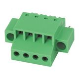 UL cUL RoHS PCB Plug-in Terminal Block (WJ15EDGKCM-3.81mm)