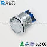 22mm 1no 1nc Resetable Self-Locking Flat IP67 Ik10 Push Button Switch