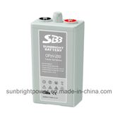 2V250ah Solar Telecom Long Deep Cycle Gel Opzv Battery