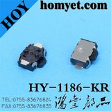 Tact Switch with 4*3mm Registration Mast 2pin SMD Sidepush