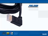 1080P Type a Male Right Angle HDMI Cable 1.4V