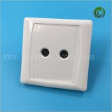 A8 Wall TV Socket Two Style Square Socket Electrical Socket Plastic Socket Wall Socket