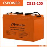 Deep Cycle 12V100ah Rechargeable Gel Battery with 15years Life Cg12-100
