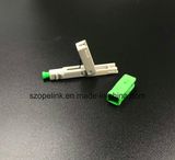 Optical Fiber Fast Connector for Patch Cord Applied in Network and Wireless