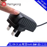 Free Samples 3 Pin UK Plug Power Adapter with Ce/GS/CB Approval