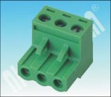 Euro 5.08 Pitch Female Right Angle Terminal Block with Brass, Tin Plating