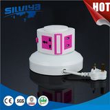 Rotary Base 1 Layer Multi Power Socket