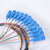 Sc Upc Sm 0.9mm 12f Fiber Optic Pigtails