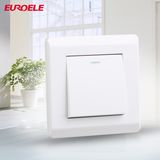 Pakistan Standard PC White One Gang One Way Wall Switch