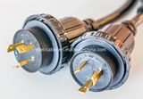 6/3+8/1 36 Foot 50 AMP RV Power Cord W/ Twist Lock Locking Connector