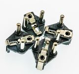 Power Plug Adapter Schuko (Three-Prong Plug Insert, 4.8mm 250V 3 pin power plug)