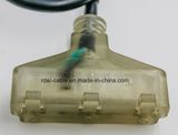 12 Gauge Triple Tap Extension Cord with Indicator Light