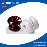 Electrical Low Voltage Ceramic Spool Porcelain Insulator