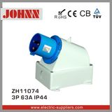 IP44 3p 63A Surface Mounted Industrial Plug