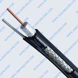 75 Ohm Copper or CCS Coaxial Cable RG6 with Messenger