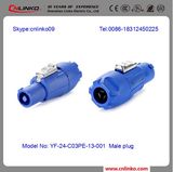 Waterproof IP65 Powercon Connector for LED Display