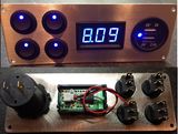 Boat Marine 12V Electric Panel Switches USB Charger, Marine Grade Stainless Steel