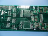 Electroplate Edge Connector PCB Circuit Board 4 Layer Green Soldermask