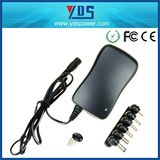 Wall Mounted 12V 30W Switching Universal Power Adapter