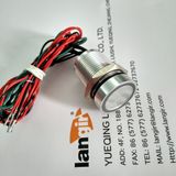 16mm Dual Color (Bi-Color) Green/ Red Momentary Piezo Switch IP68