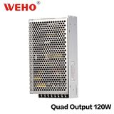 Q-120W 120watt Quad Switching Power Supply