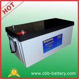 2015 New Design 12V 200ah Deep Cycle Gel Solar Battery for PV System