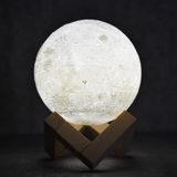 3D Print LED Moon Light Touch Switch Bedroom Night Lamp