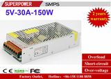 LED Driver 5V 30A 150W Switching Power Supply Reserved for 3D Printer