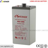 Supplier Long Life Rechargeable Gel Battery 2V300ah for UPS