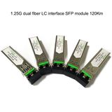 1.25g 120km Single Mode Dual Fiber 1550nm Mini GBIC/SFP