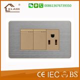 Electric Switch 2gang+1socket Wall Socket