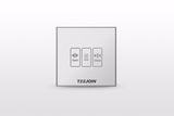 Zigbee Smart Home Automation System Solution Glass Wall Shutter Switch